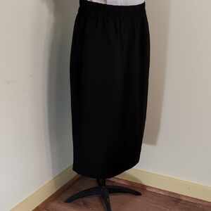 J. Crew Classic Black Pencil Skirt